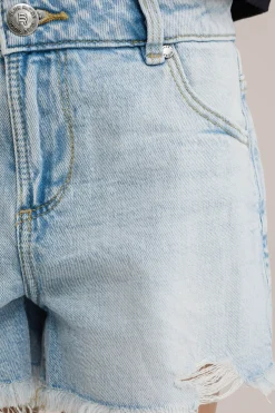 Meisjes denim short