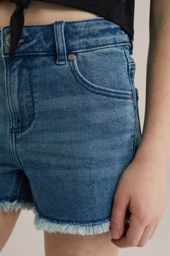 Meisjes denim short