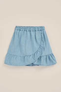Meisjes denim skort
