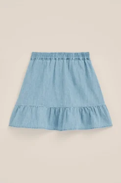 Meisjes denim skort