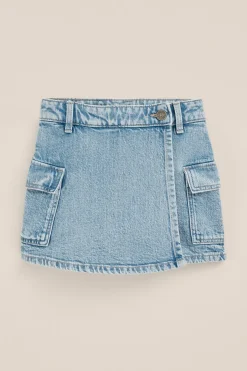 Meisjes denim skort