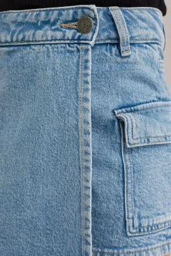 Meisjes denim skort
