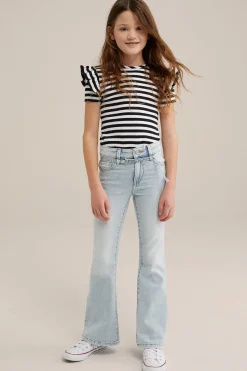 Meisjes flared jeans