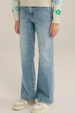 Meisjes flared jeans