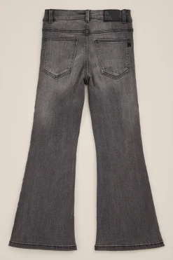 Meisjes flared jeans met stretch