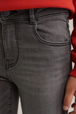 Meisjes flared jeans met stretch