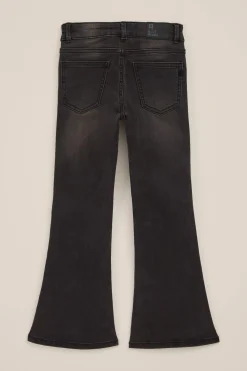 Meisjes flared jeans met stretch