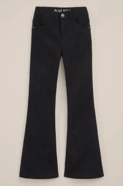 Meisjes flared jegging met stretch