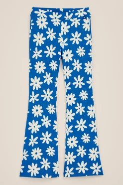 Meisjes flared legging met dessin