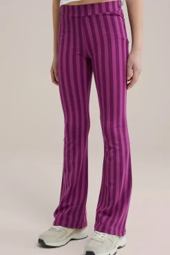 Meisjes flared legging met dessin