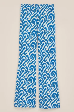 Meisjes flared legging met dessin