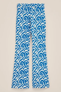 Meisjes flared legging met dessin