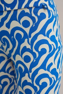 Meisjes flared legging met dessin