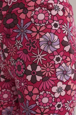 Meisjes flared legging met dessin