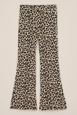 Meisjes flared legging met dessin