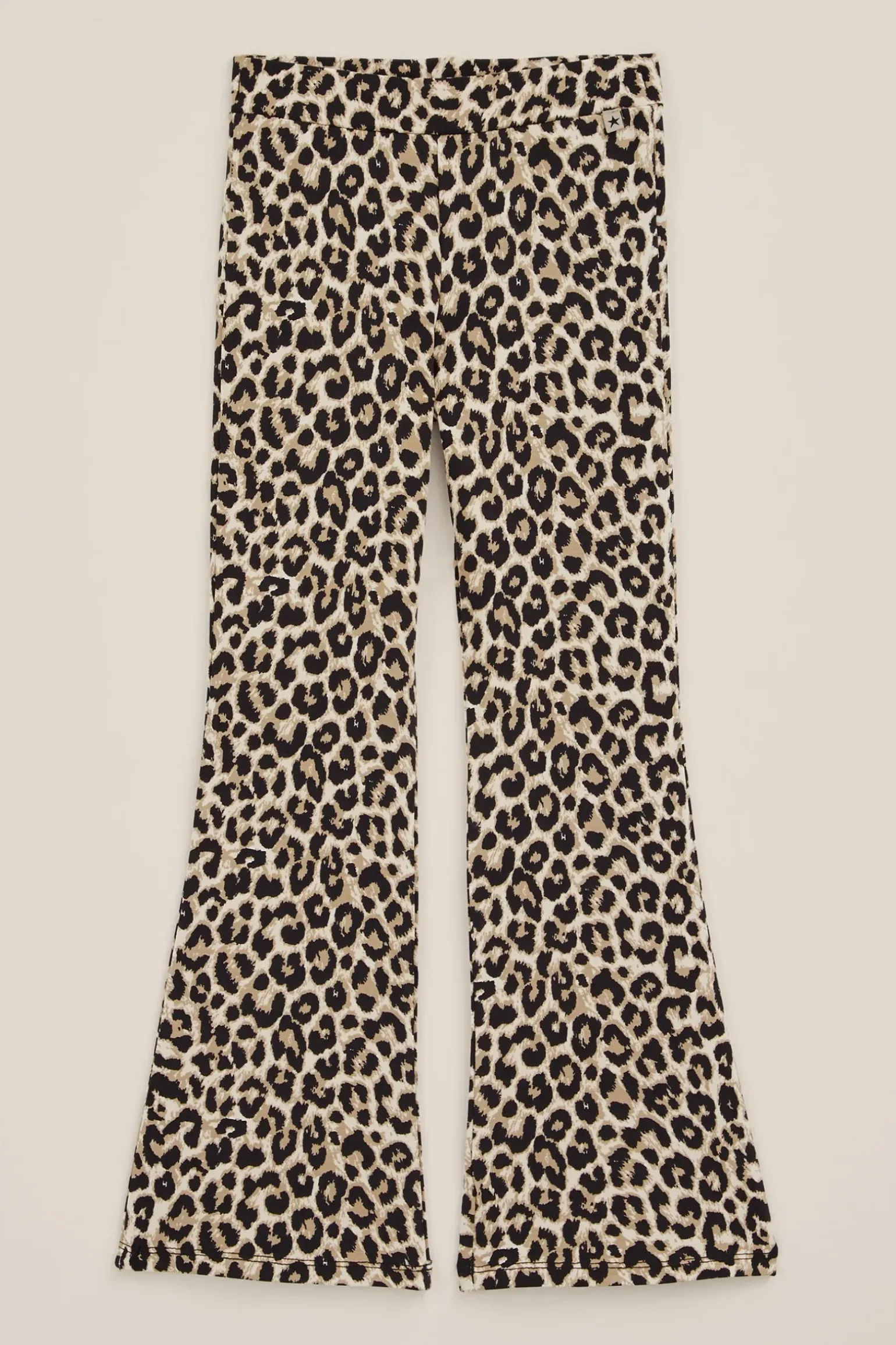 Meisjes flared legging met dessin
