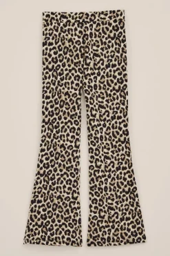 Meisjes flared legging met dessin