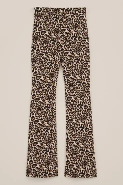 Meisjes flared legging met dessin