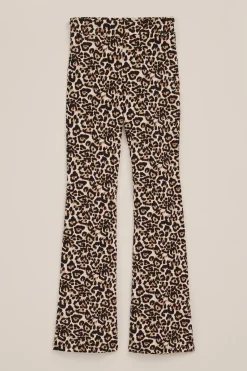 Meisjes flared legging met dessin
