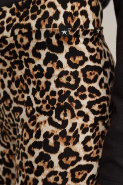 Meisjes flared legging met dessin