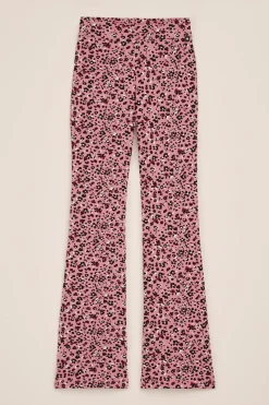 Meisjes flared legging met dessin