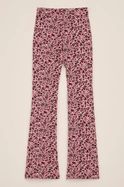 Meisjes flared legging met dessin