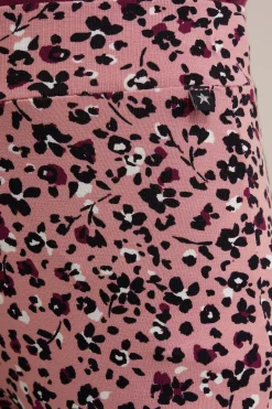 Meisjes flared legging met dessin