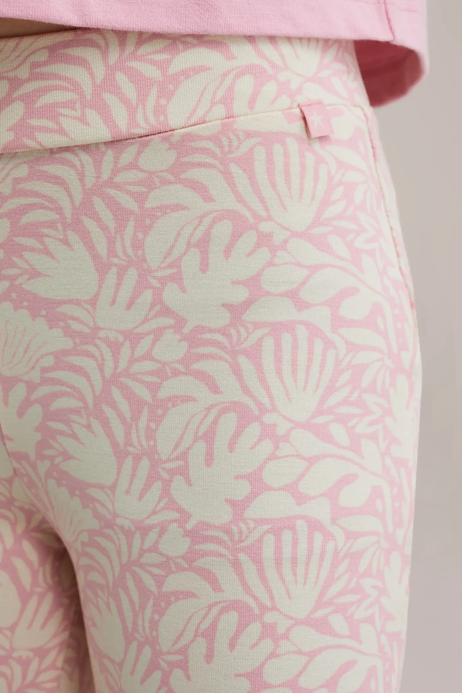 Meisjes flared legging met dessin