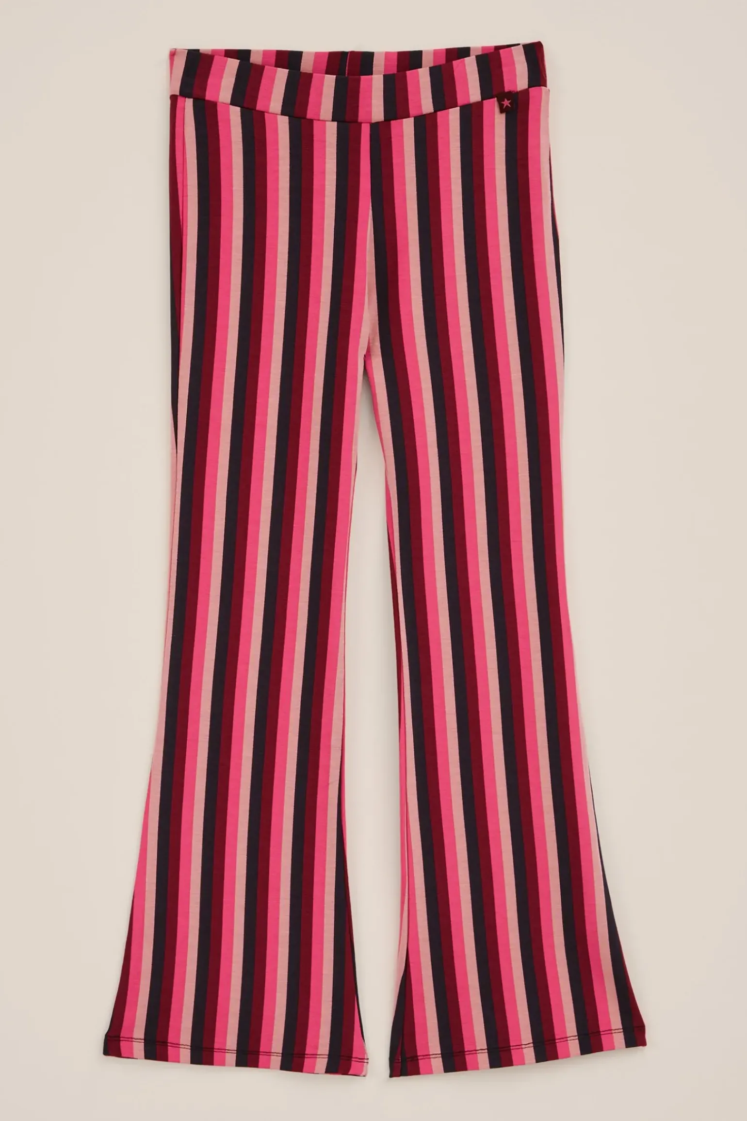 Meisjes flared legging met dessin