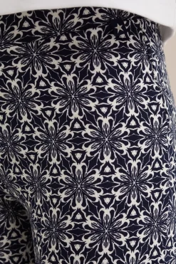 Meisjes flared legging met dessin