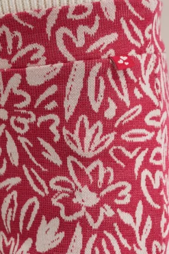 Meisjes flared legging met dessin