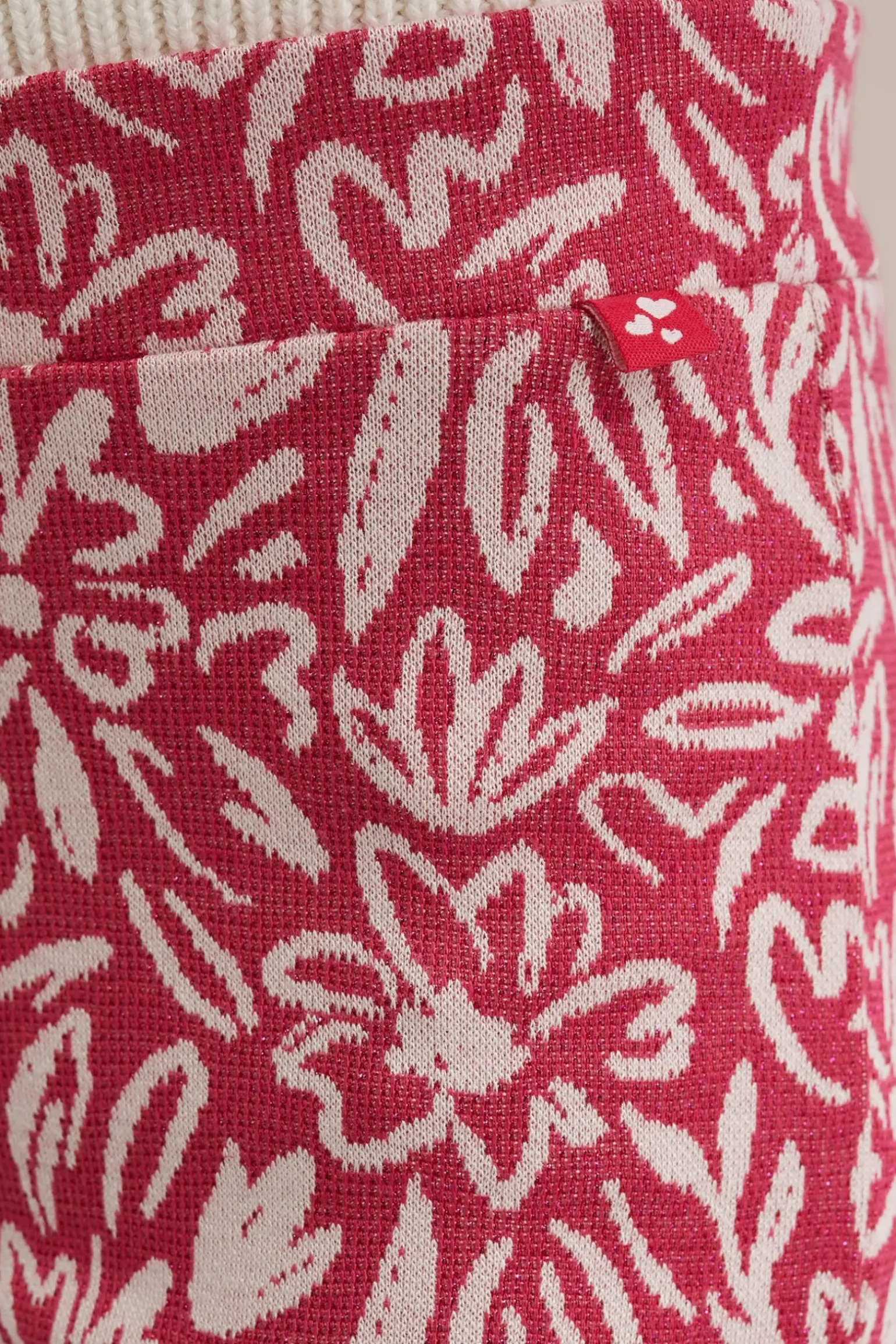 Meisjes flared legging met dessin