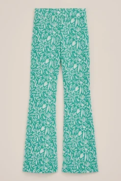 Meisjes flared legging met dessin