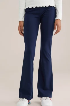 Meisjes flared legging 2-pack