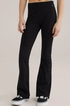 Meisjes flared legging 2-pack