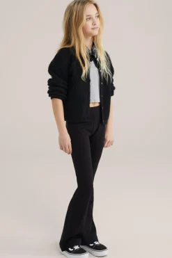 Meisjes flared legging 2-pack