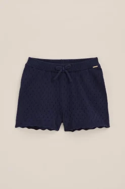 Meisjes gebreide short