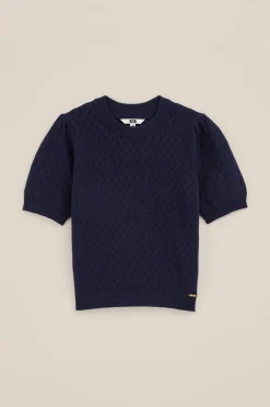 Meisjes gebreide top