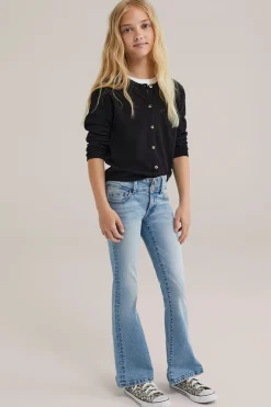 Meisjes gebreide vest