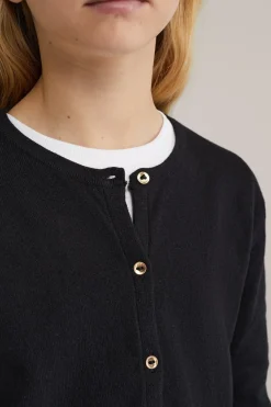 Meisjes gebreide vest