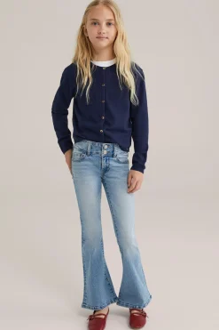 Meisjes gebreide vest