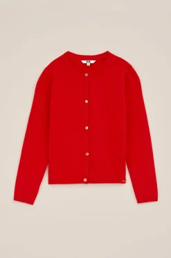 Meisjes gebreide vest