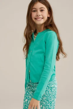 Meisjes gebreide vest