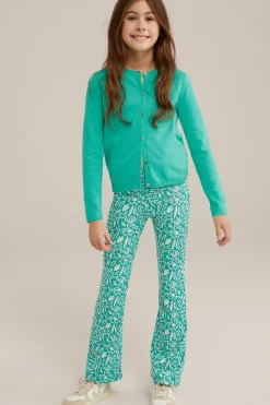 Meisjes gebreide vest