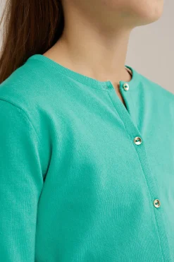Meisjes gebreide vest