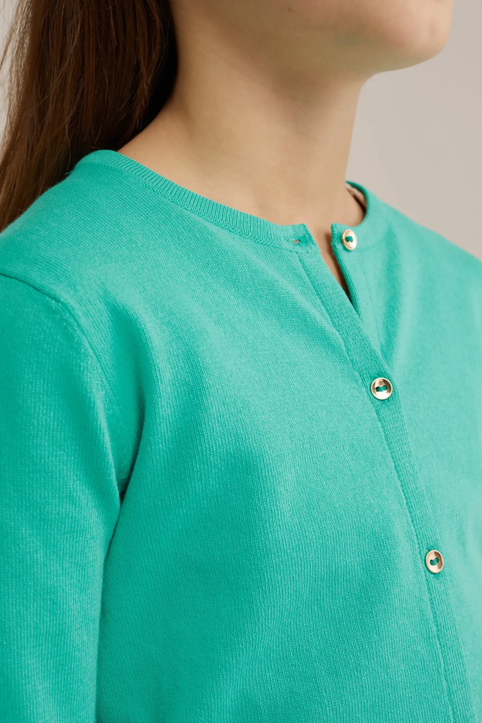 Meisjes gebreide vest