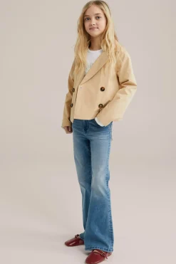 Meisjes gebreid vest
