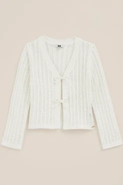 Meisjes gebreid vest