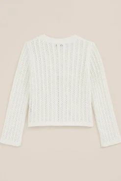 Meisjes gebreid vest