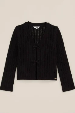 Meisjes gebreid vest